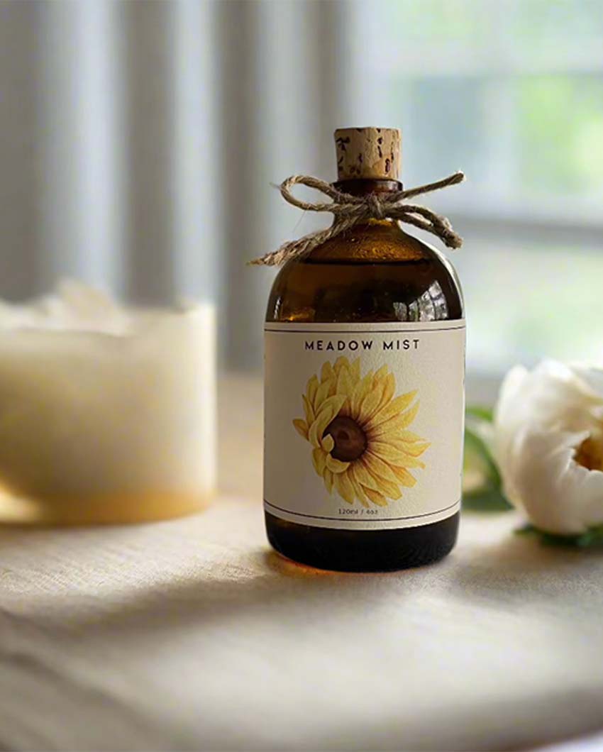 Meadow Mist Lily & Gardenia with Peony Reed Diffuser | 2 x 5 x 8 inches | 120ml