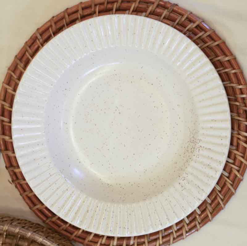 Elegant Rattan Round Placemat Default Title