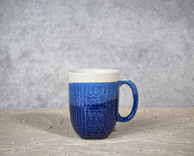 Shades of Blue Ceramic Coffee Mug | 260 ml