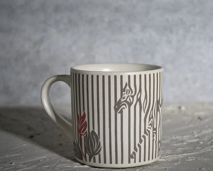 Monochromatic Design Ceramic Coffee Mug | 260 ml