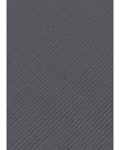Decorative RIbbed Cotton 8 Seater Table Runner | 13 X 98 Inches | Single Grey