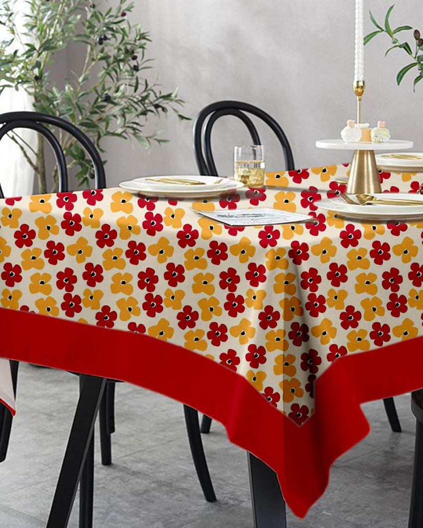 Dining Table Cover 8 Seater Printed Table Cover | 108X60 inches Style 3