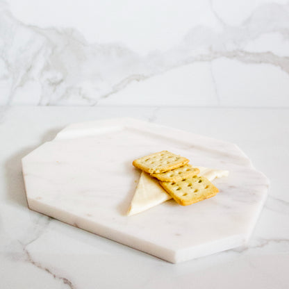 Mini White Furrow Cheese Platter Default Title