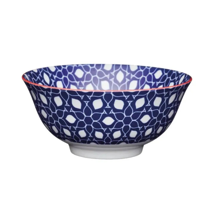 Greek Style Ceramic Bowls Set | Set of 3 | 6 x 3 inches