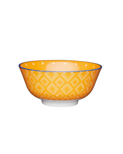 KitchenCraft Dynamic Stoneware Serving Bowls | Set of 2 | 6 x 3 inches