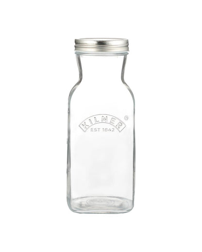 Kilner Storing Preserving Homemade Sauces & Juices Glass Bottle Set