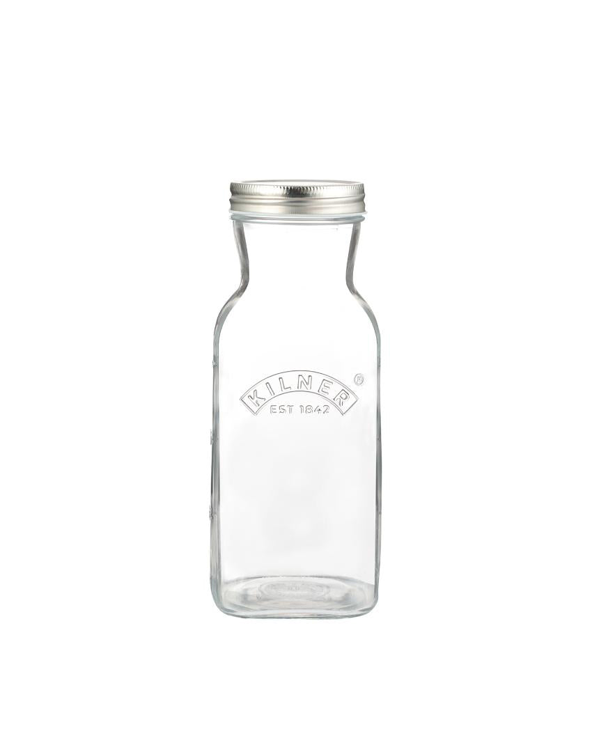 Kilner Storing Preserving Homemade Sauces & Juices Glass Bottle Set