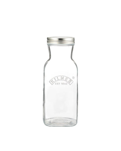 Kilner Storing Preserving Homemade Sauces & Juices Glass Bottle Set