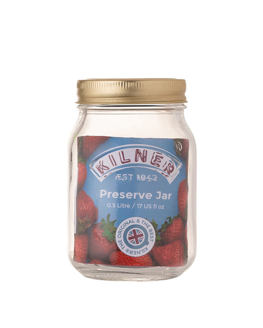 Preserve Glass Jars | Set of 3 | 500 ml