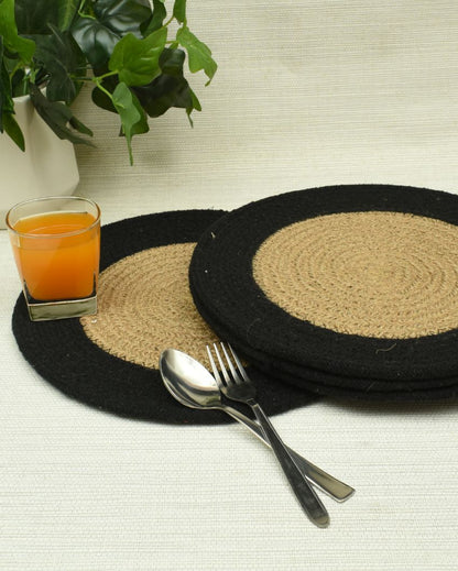 Timeless Cotton Table Mats Style and Comfort for Your Dining Experience | Set of 4