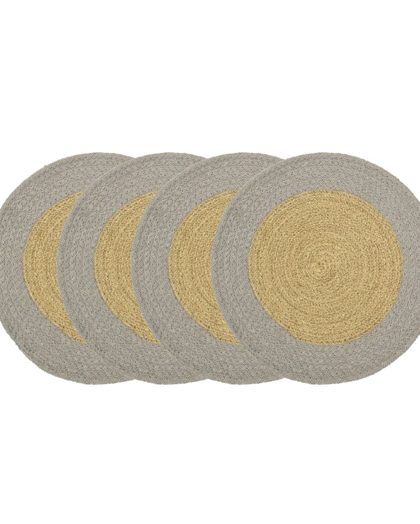 Luxurious Cotton Table Mats Enhance Your Dining Space with Sophistication | Set of 4