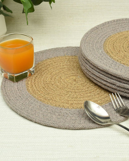 Versatile Cotton Table Mats Perfect for Any Meal or Gathering | Set of 6