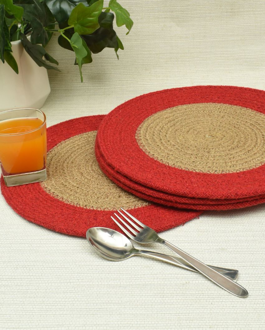 Cotton Table Mats Classic Charm Meets Modern Elegance | Set of 4