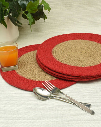 Cotton Table Mats Classic Charm Meets Modern Elegance | Set of 4