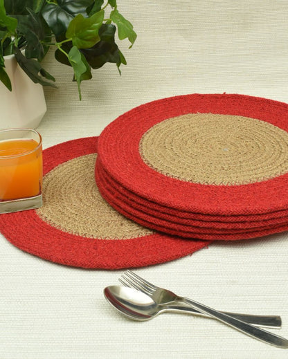 Stylish Cotton Table Mats Perfect for Any Dining Occasion | Set of 6