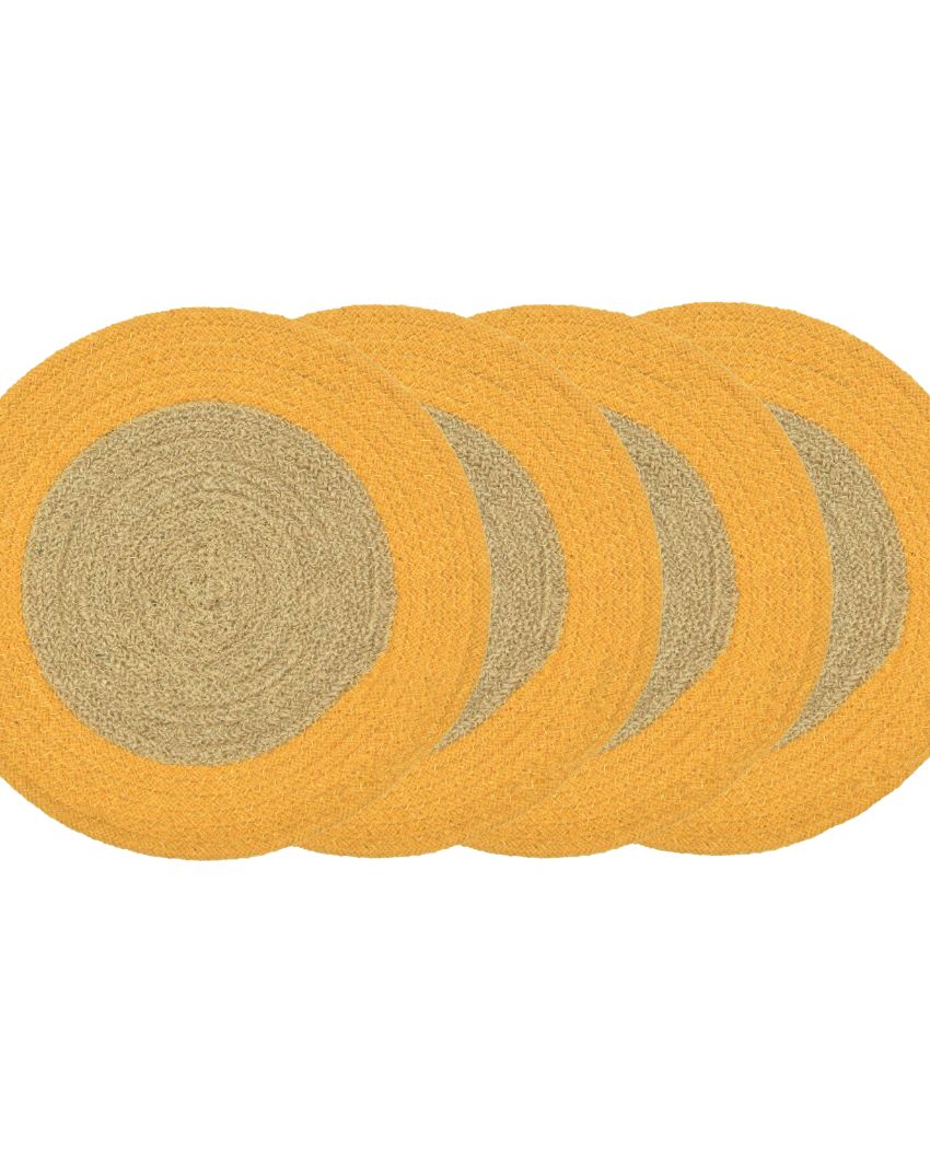 Add a Touch of Class with Elegant Cotton Table Mats | Set of 4