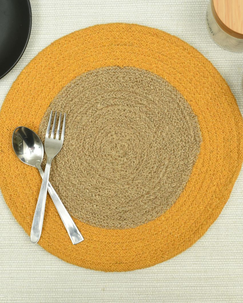 Add a Touch of Class with Elegant Cotton Table Mats | Set of 4