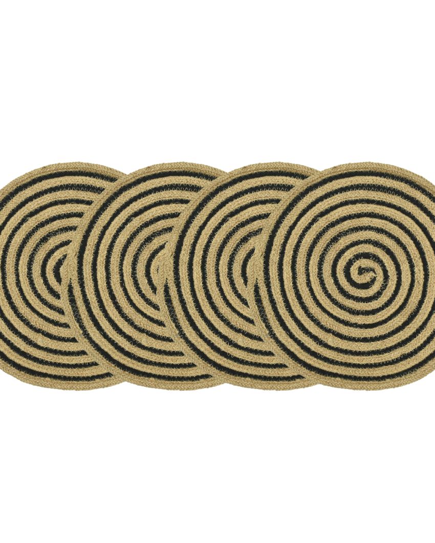 Cotton Table Mats Enhance Your Table Setting with Simple Sophistication | Set of 4