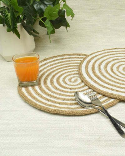 Cotton Table Mats Redefine Your Dining Experience with Classic Elegance | Set of 2