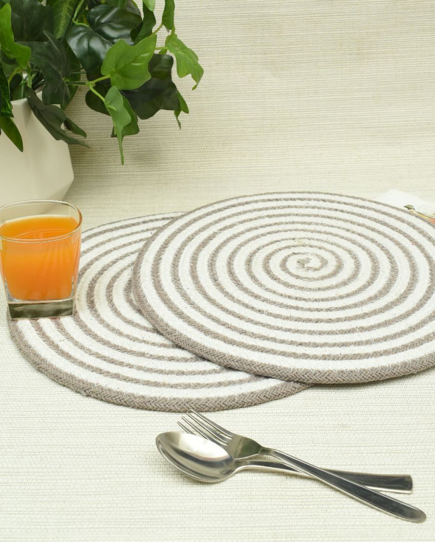 Cotton Table Mats A Stylish Foundation for Memorable Dining | Set of 2