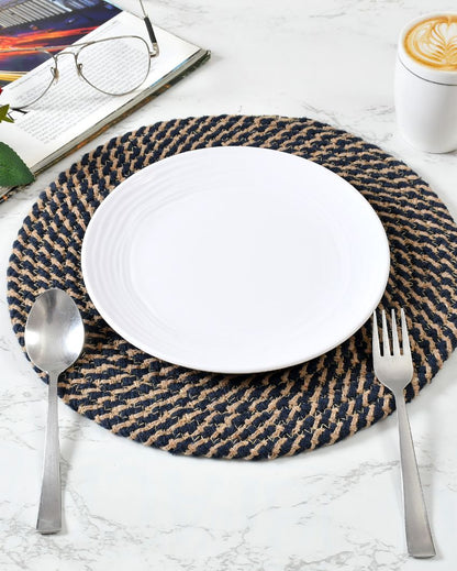 Refined Cotton Table Mats A Touch of Grace for Your Dining Experience | Set of 4