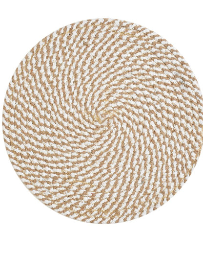 Chic Cotton Table Mats Transform Your Table Setting with Timeless Appeal | Set of 2