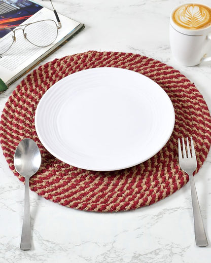 Elegant Cotton Table Mats | Set of 2