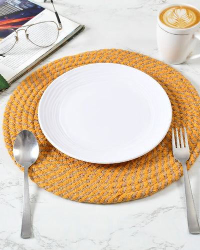 Cotton Table Mats Simple Yet Sophisticated Solutions for Your Table | Set of 4