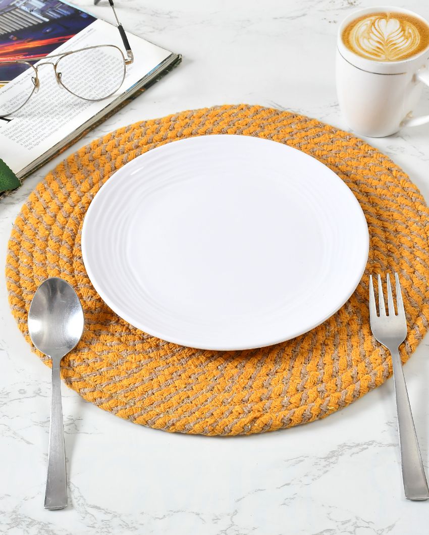 Stylish Cotton Table Mats | Set of 6