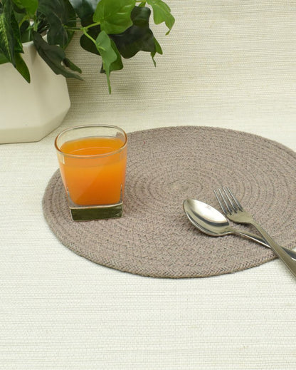 Cotton Table Mats Enhance Your Dining Table with Subtle Sophistication | Set of 2