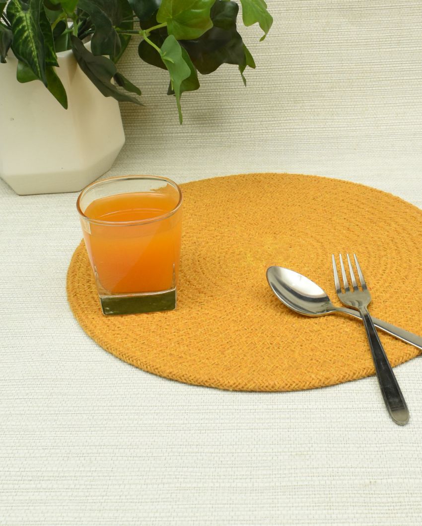 Cotton Table Mats The Perfect Blend of Comfort, Style, and Durability | Set of 4