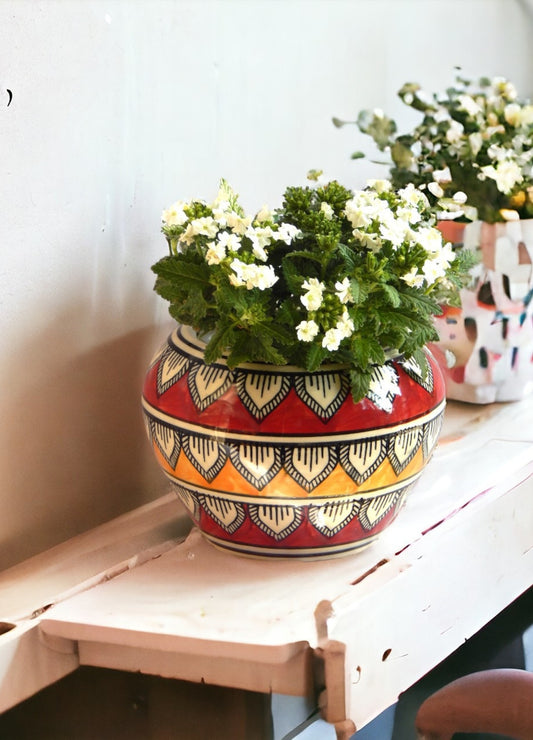 Modern Design Ceramic Planter Pot Indoor Greenery | 4 Inch