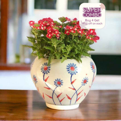 Cozy Cup Ceramic Planter | Plant Not Included