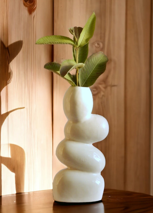 Stone Design Ceramic Planter Pot Indoor Greenery | 2 Inch