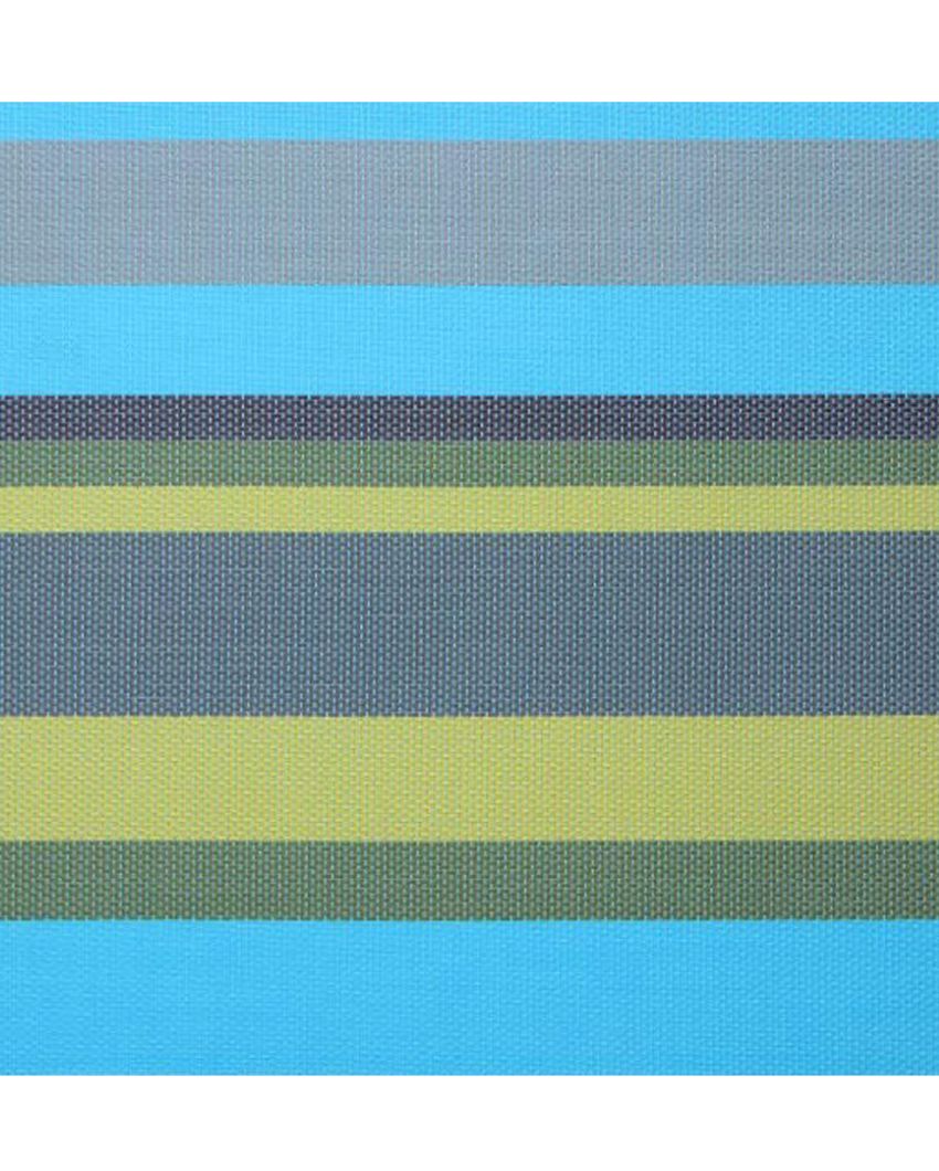Colorful Lines Waterproof Pvc Placemats With Reusable Bag | Set Of 6 | 19 x 13 Inches