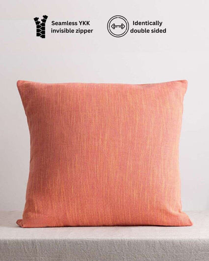 Vibrant Jaipur Pink Cotton Throw Pillow Cover