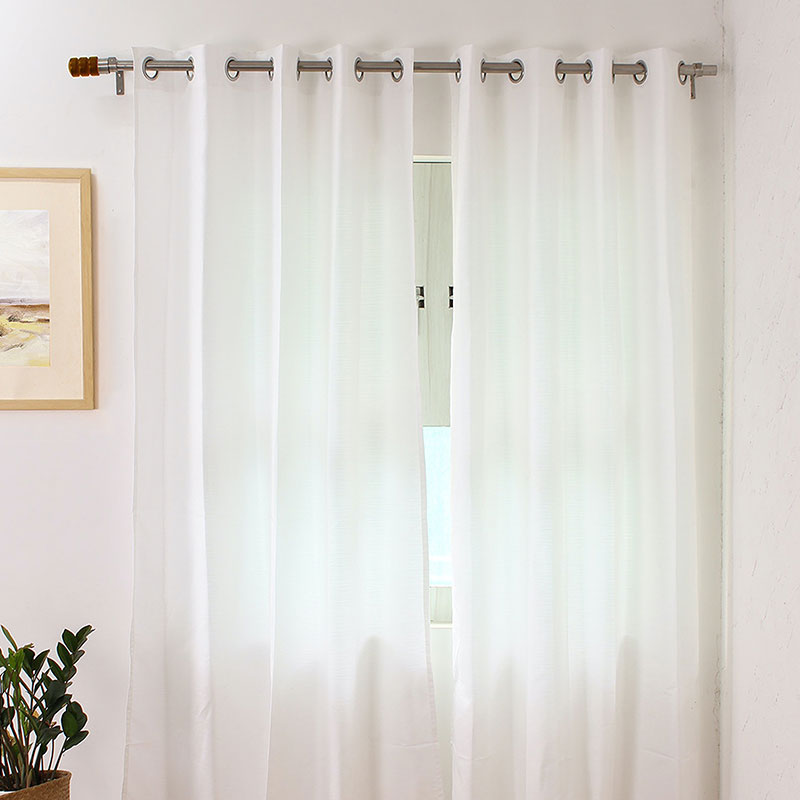 Indus White Curtain Door