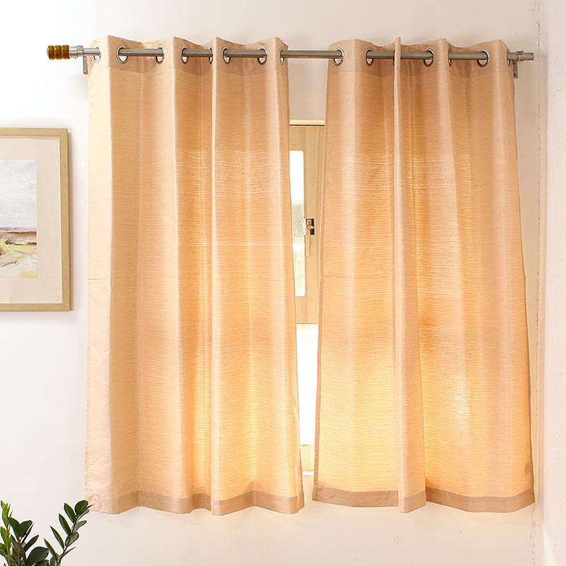 Kaveri Rose Gold Curtain Window