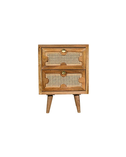 Charming Brown Carter Bedside Drawer | 18 x 14 x 26 inches