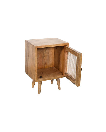 Simple Brown Carter Side Table | 18 x 14 x 26 inches