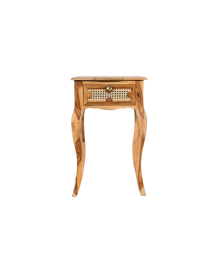 Modern Brown Carter Side Table | 18 x 14 x 28 inches