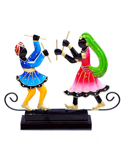 Cultural Decorative Dancing Couple Showpiece | 15 x 3 x 12 inches