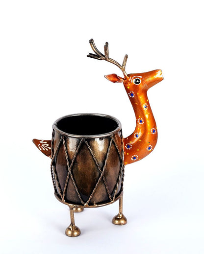 Deer Metal with Pen Stand | 7 x 5 x 10 inches