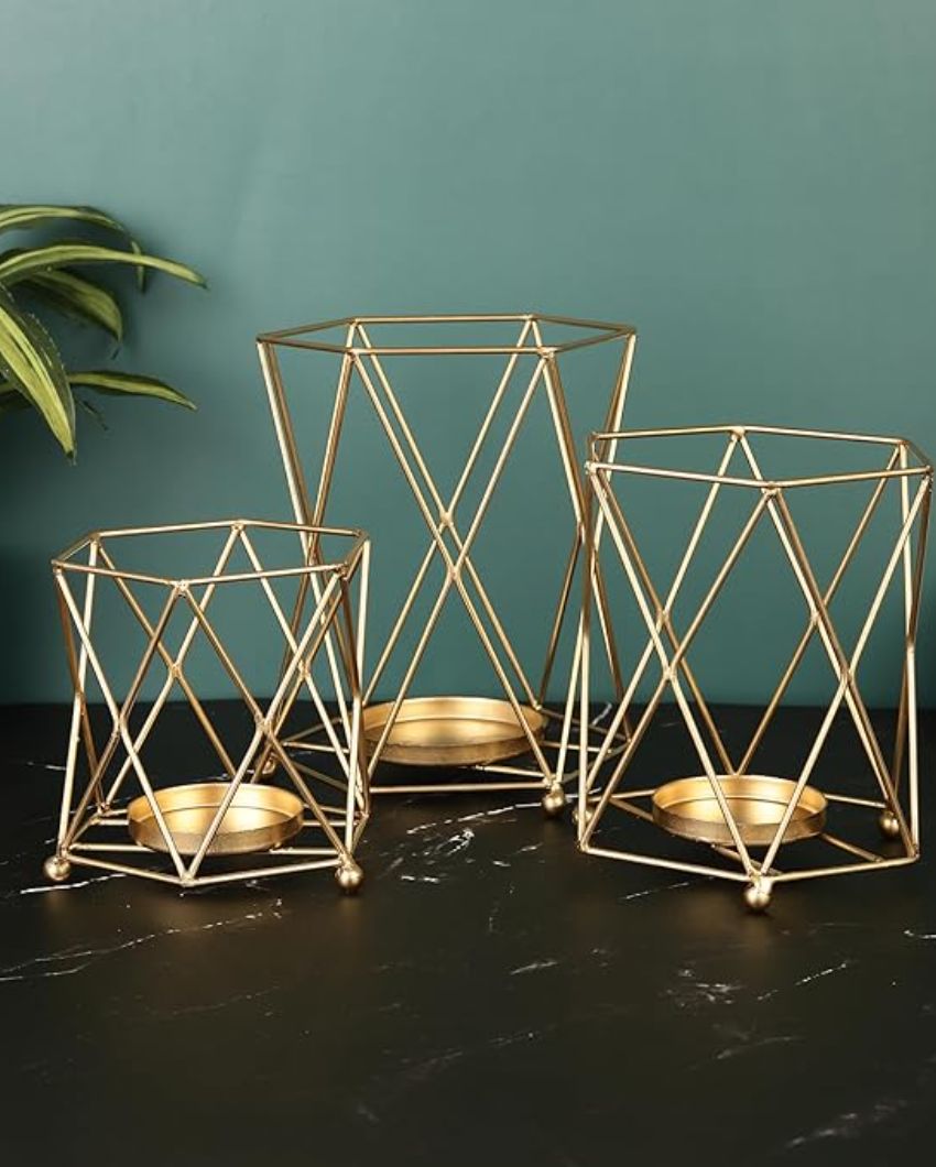 Heyearth Pillar Tea Light Holders