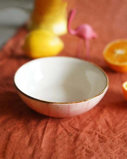 Speckled Pink Medium Bowl | 6 x 2 inches