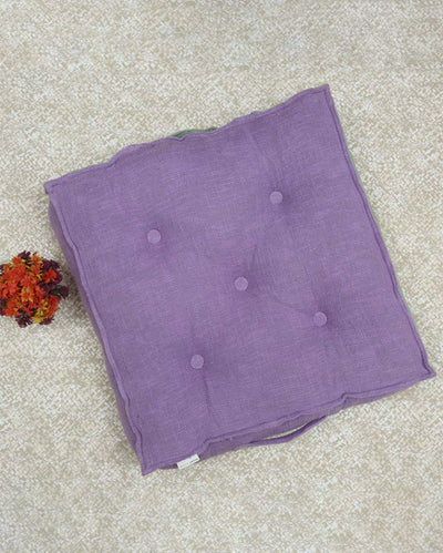 Very Peri Cotton Floor Cushion