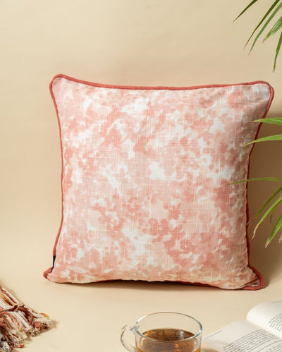 Pink Cotton Cushion Cover | 18 x 18 inches