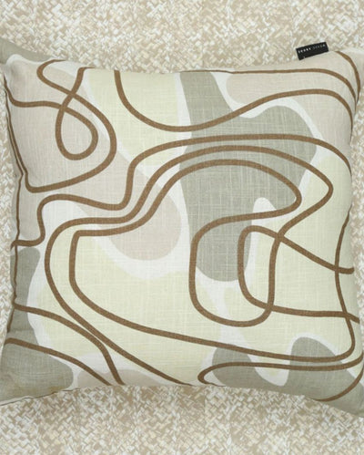 Peyote Zig Zag Cotton Cushion Cover