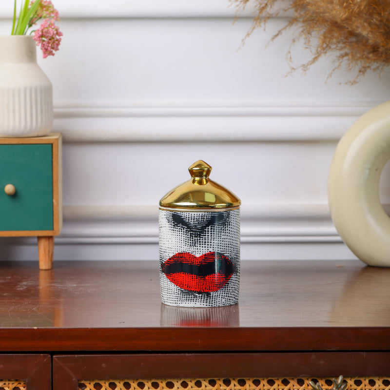 Ceramic Candy Jar | 3.5 x5.5 inches