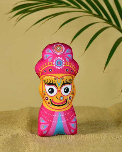 Ethereal Stitched Cotton Jagannath Trio Showpiece | Pack of 3